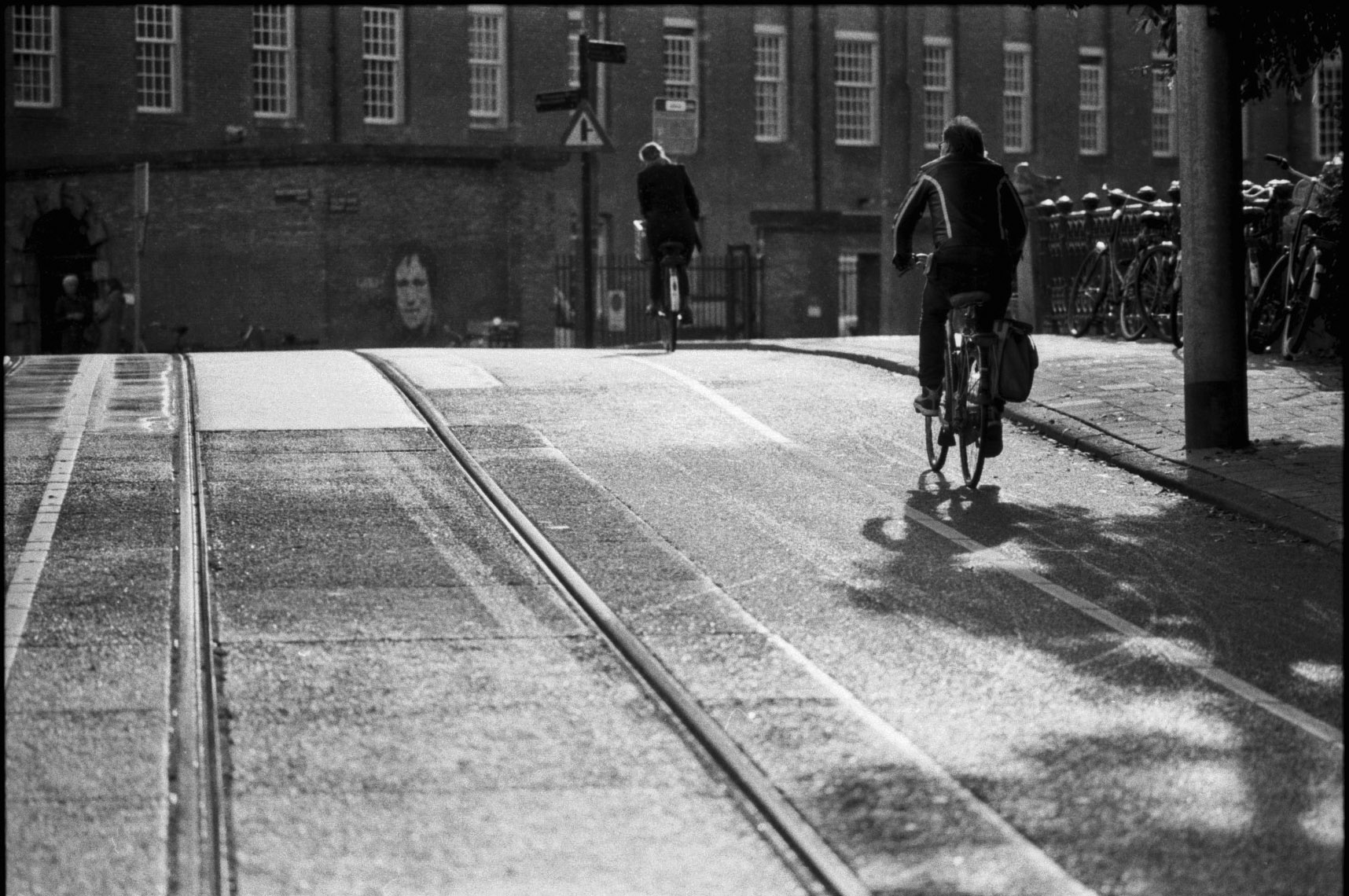 fietser op roeterstr+